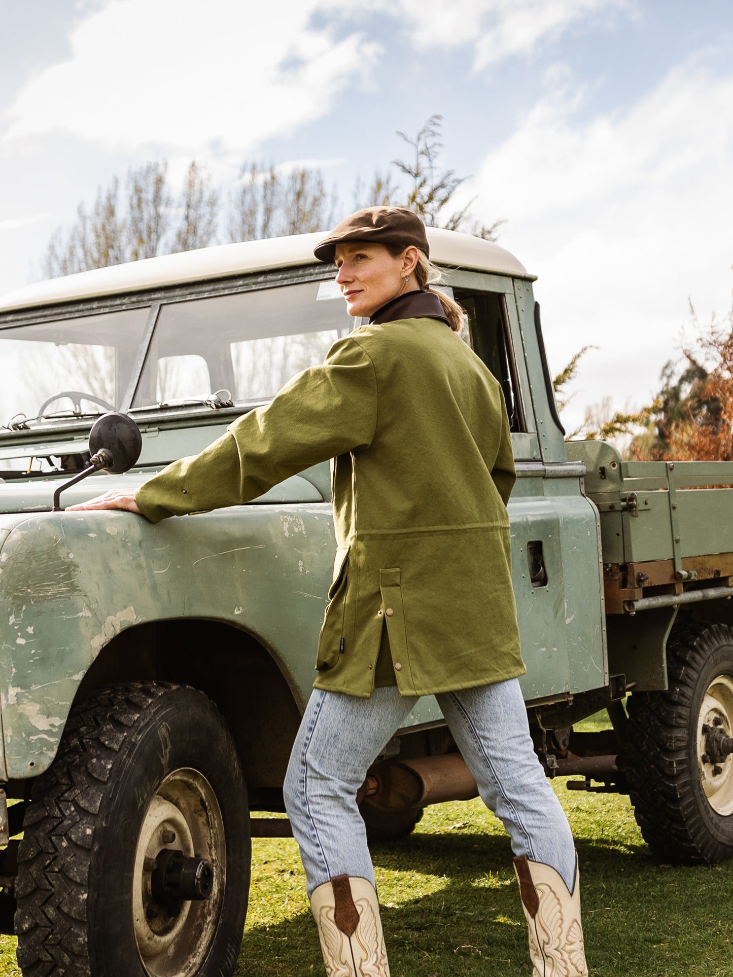 Heritage Jacket - Olive Green