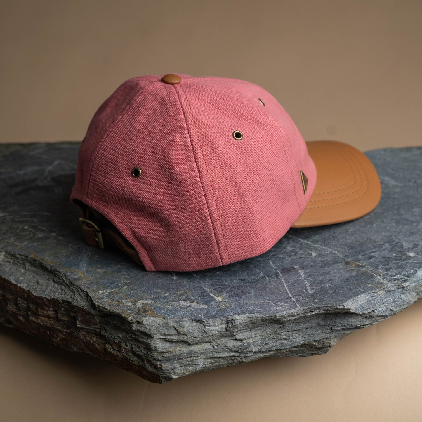 Fujikinbai Lupin Baseball Cap - Leather & Brass