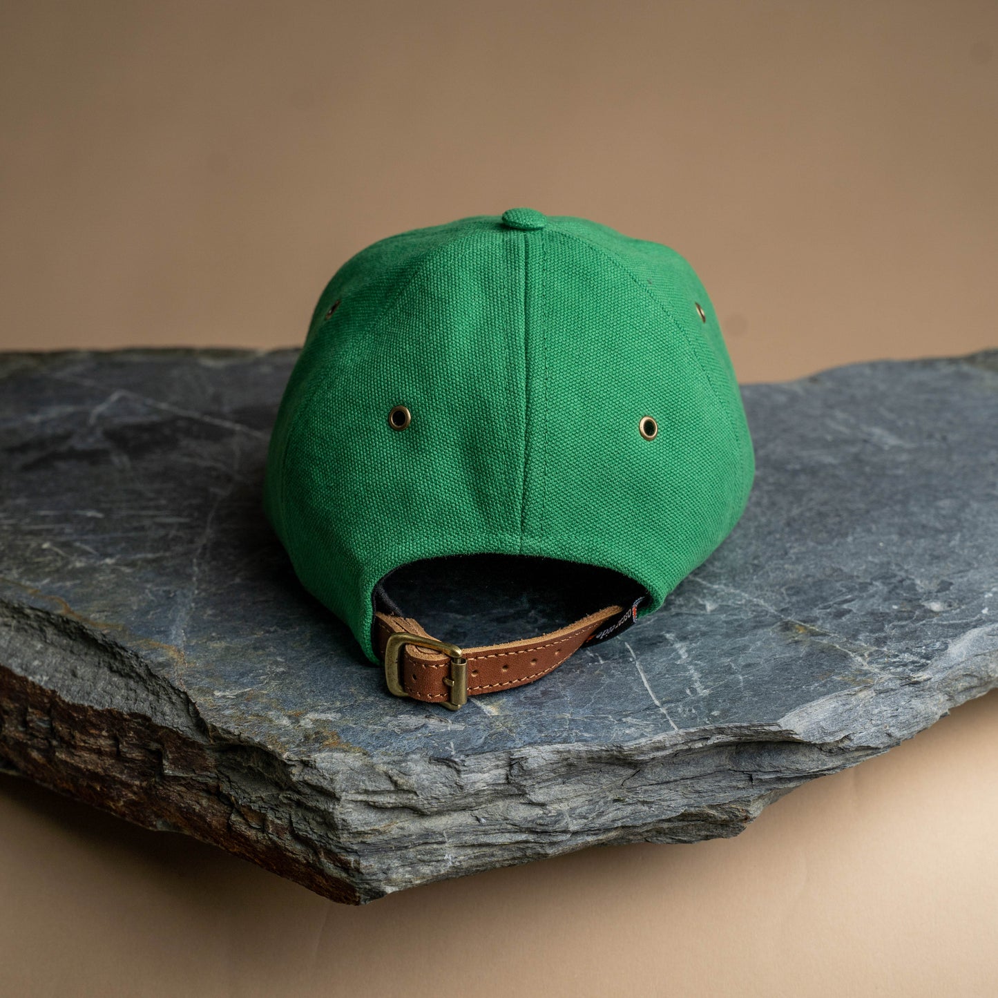 Fujikinbai Embroidered Cap - Kākāriki Green