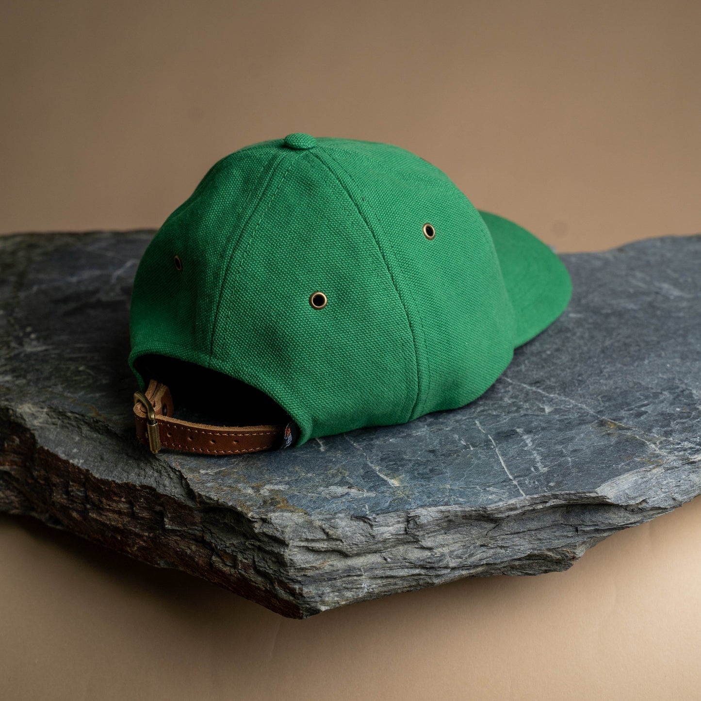 Fujikinbai Embroidered Cap - Kākāriki Green
