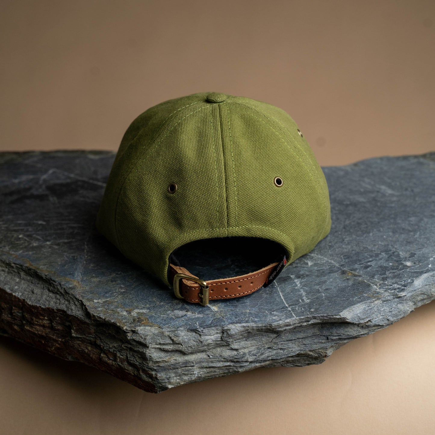 Fujikinbai Embroidered Cap - Olive