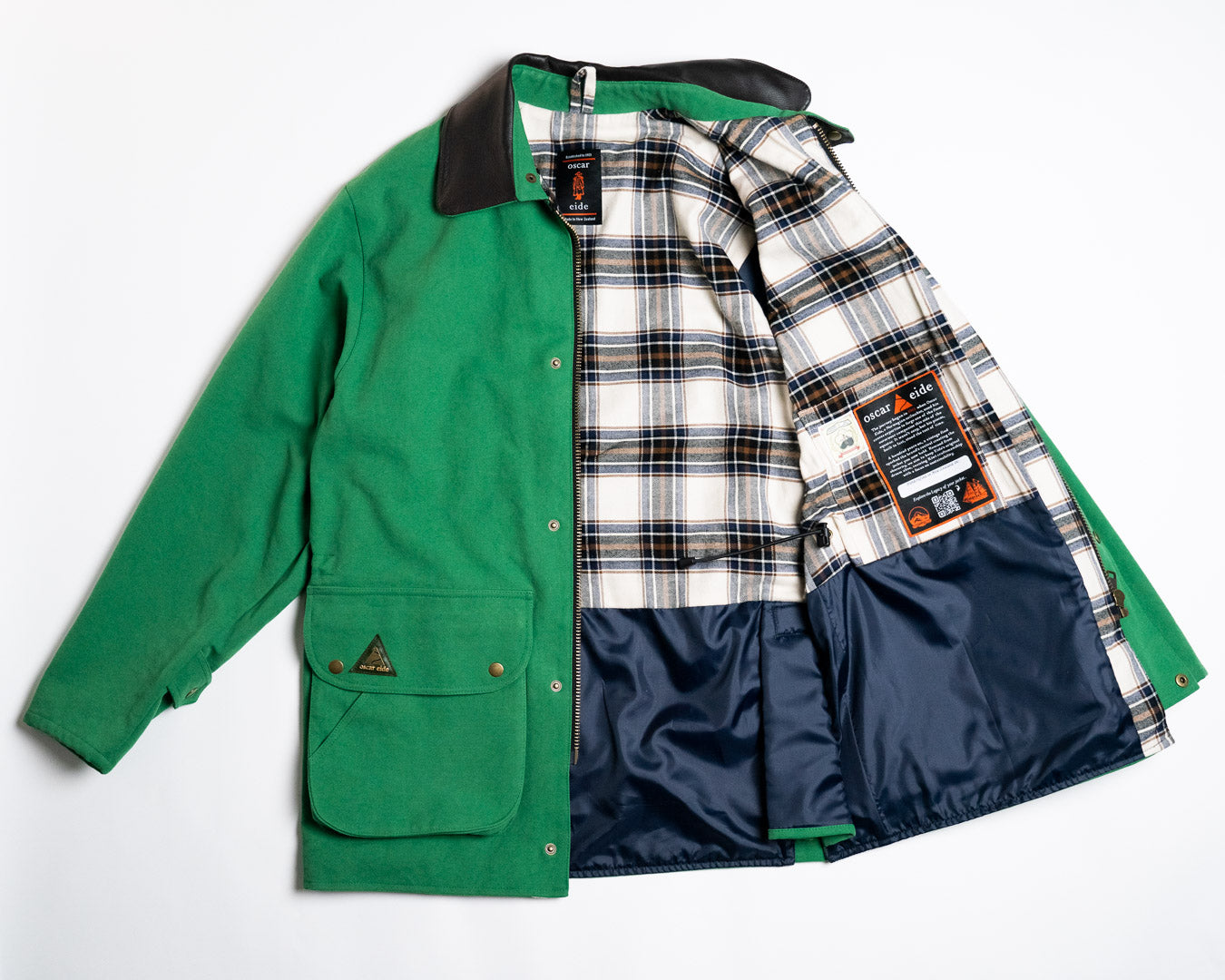 Heritage Jacket - Kākāriki Green