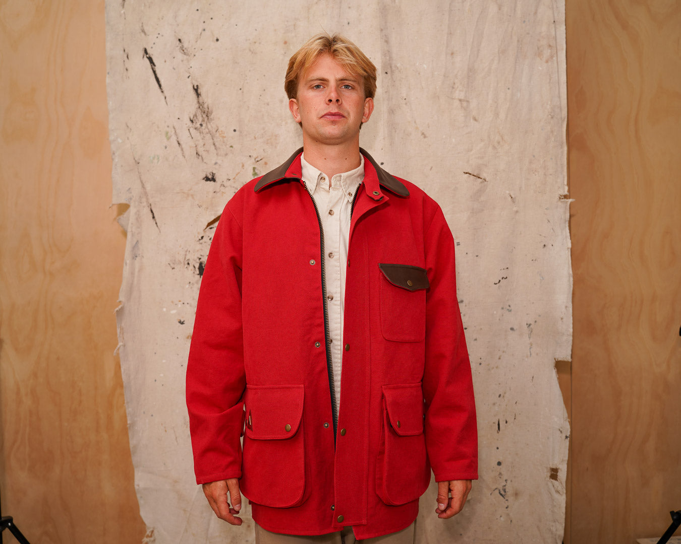 Heritage Jacket - Pohutukawa Red