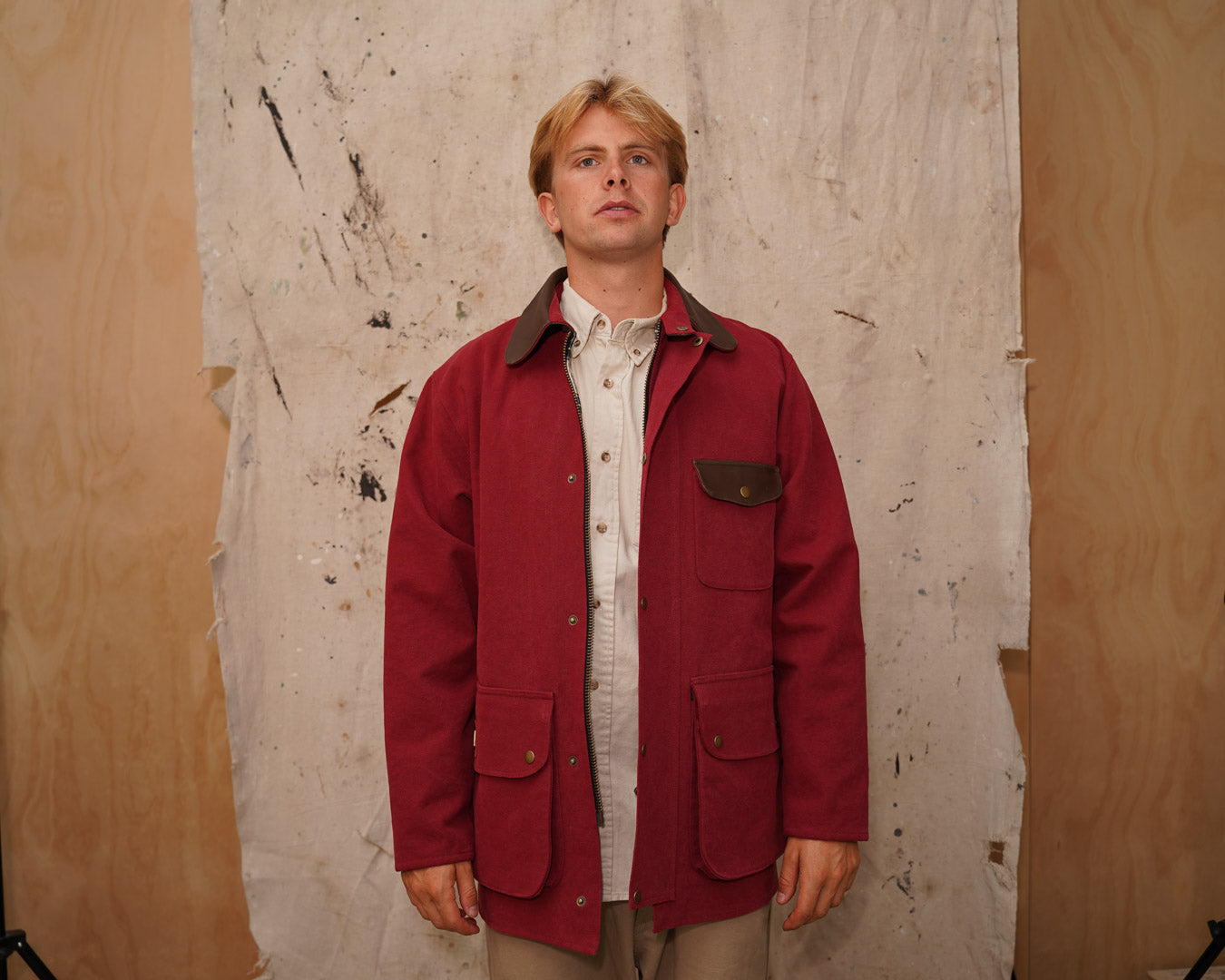 Heritage Jacket - Burgundy