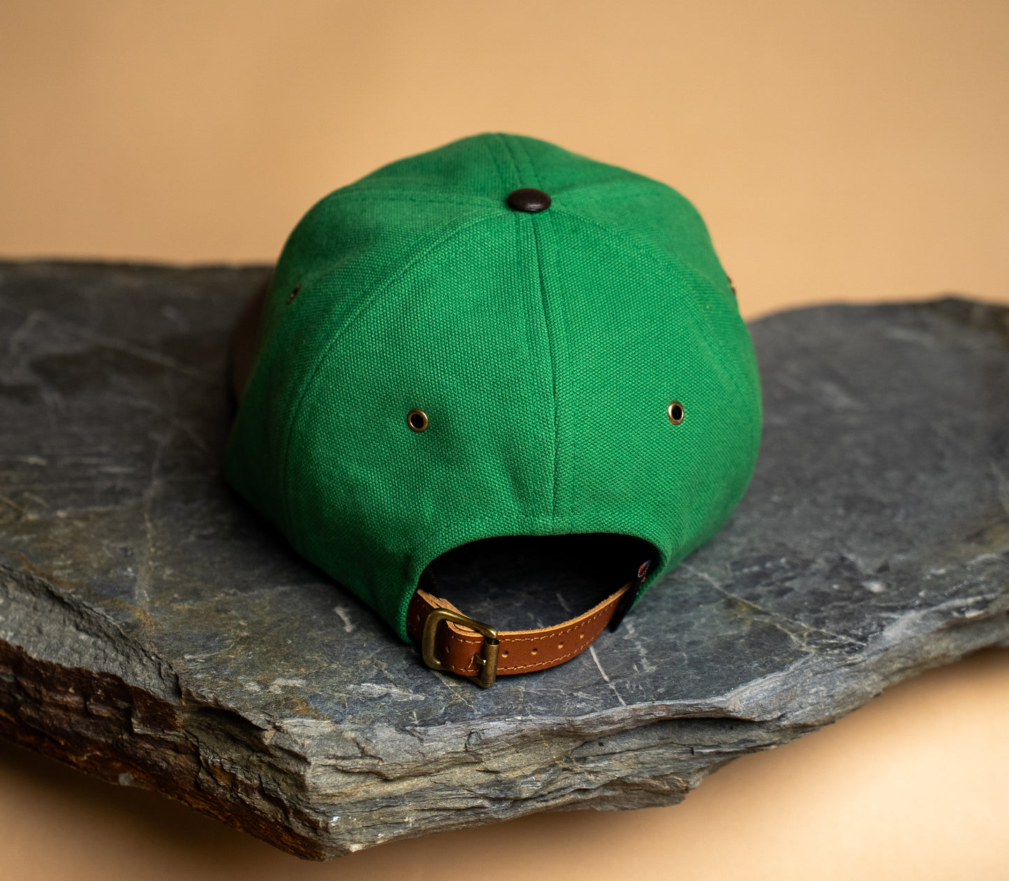 Fujikinbai Plum Purple Baseball Cap - Kākāriki Green