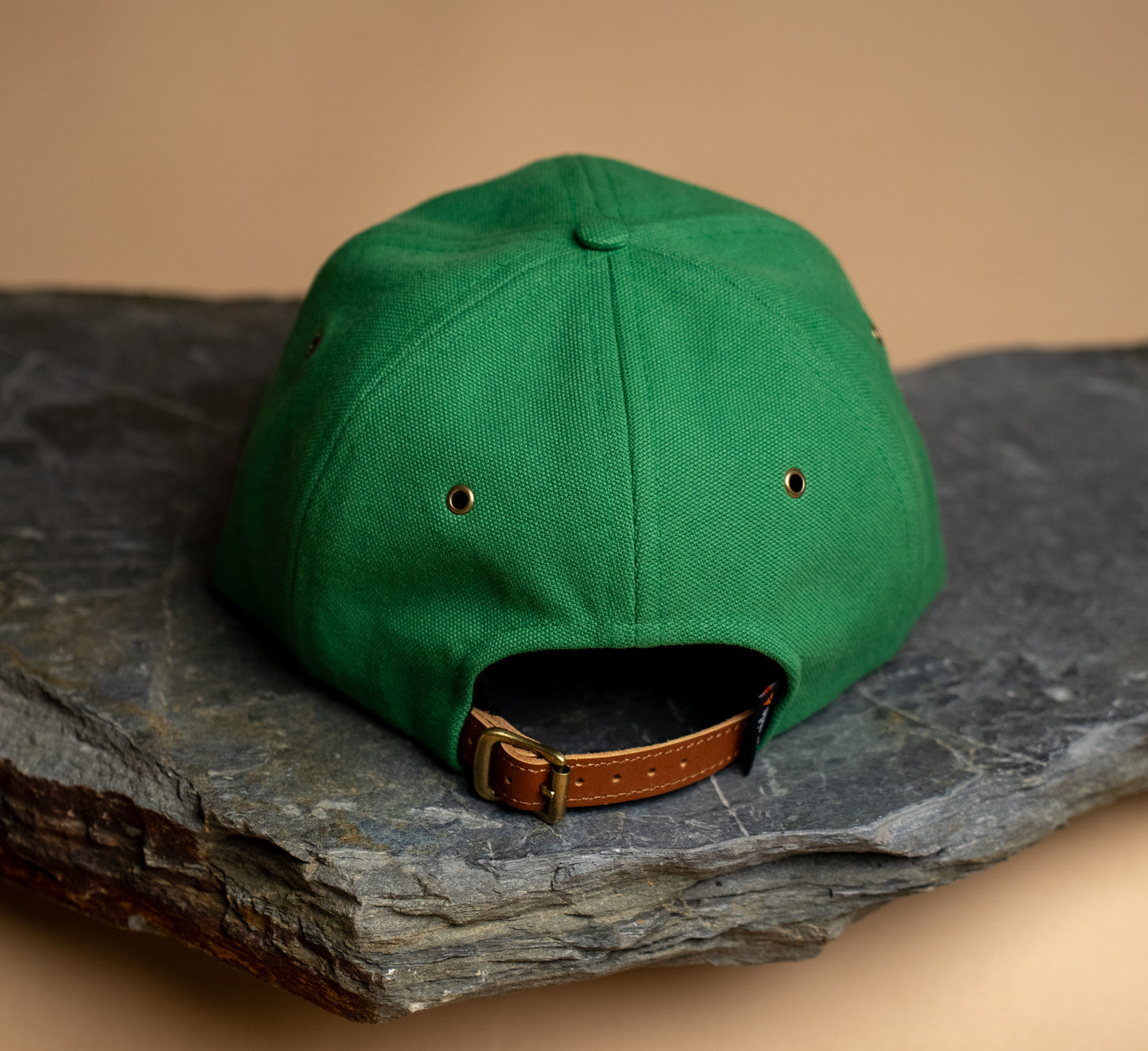 Fujikinbai Brass Logo Cap - Large Green