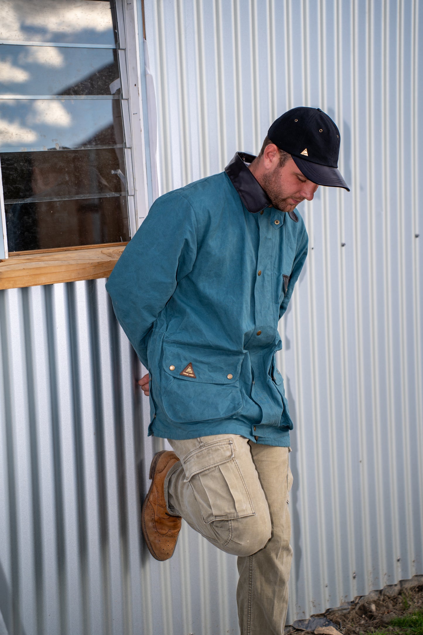 Waxed Heritage Jacket - Teal