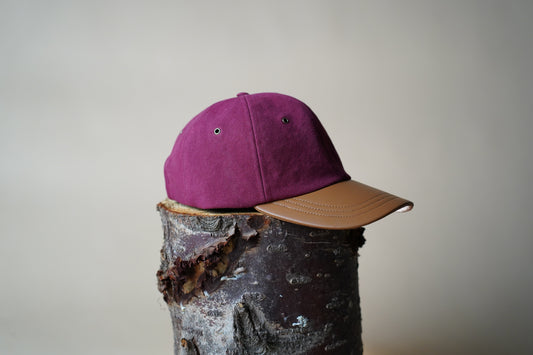 Fujikinbai Baseball Cap - Burgundy