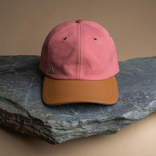 Fujikinbai Lupin Baseball Cap - Leather & Brass