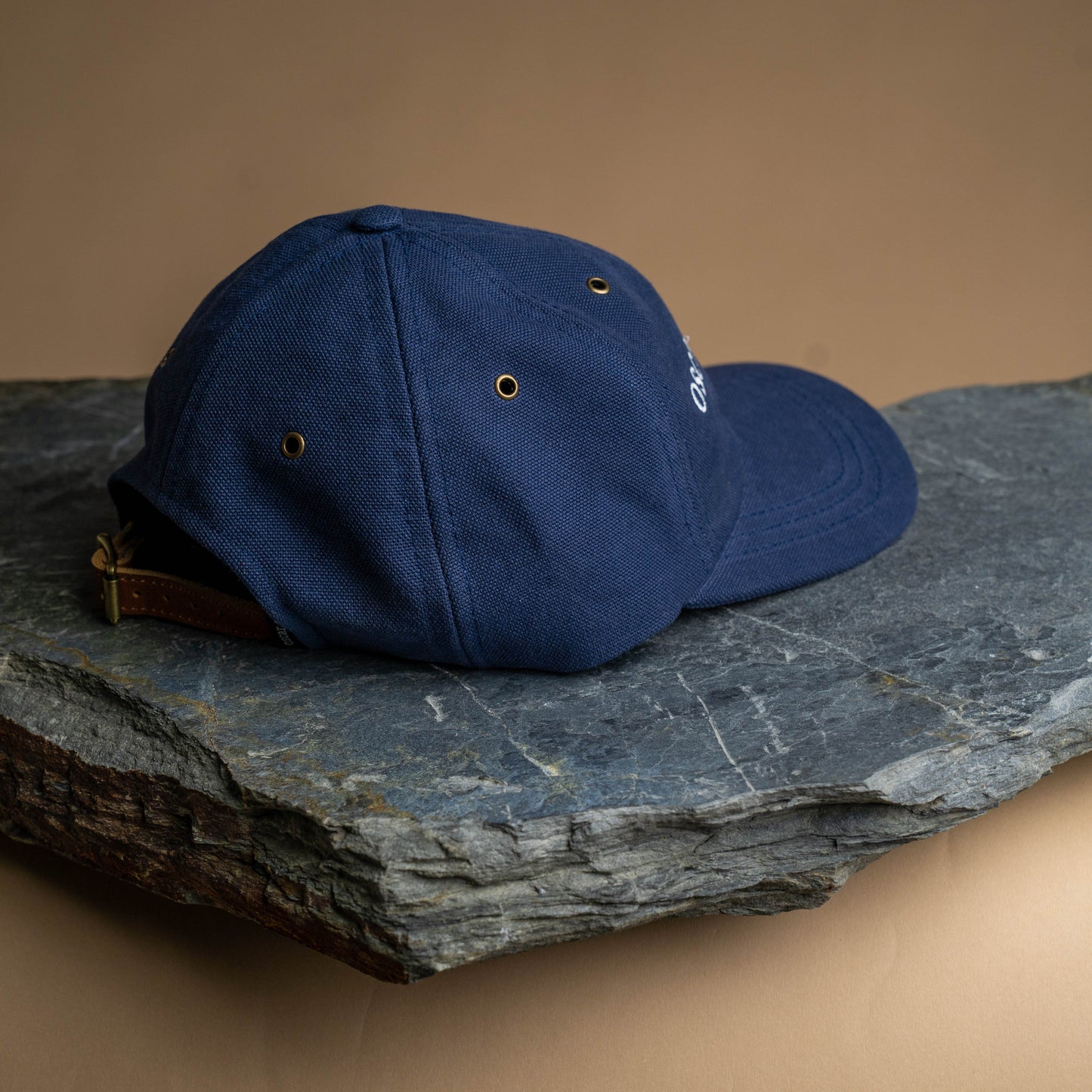 Fujikinbai Embroidered Cap - Deep Tasman Navy