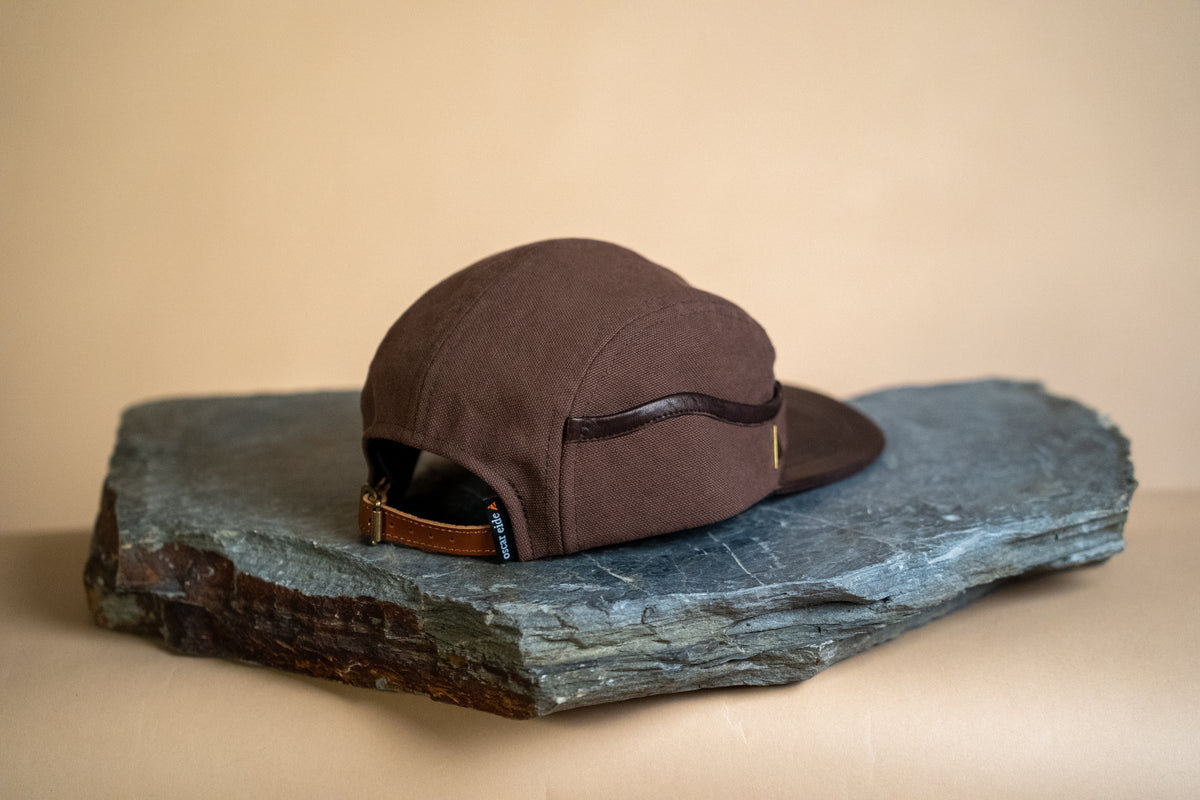 Ridgeline Utility Hat - Double Brown with Leather