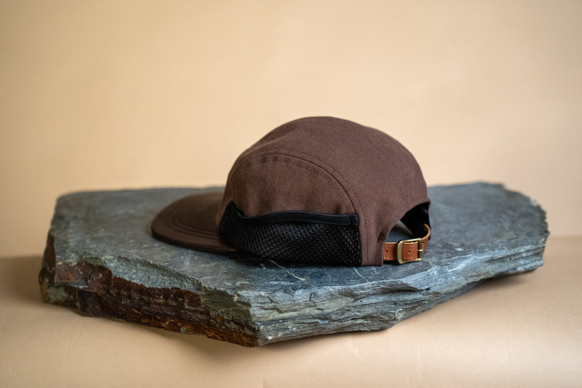 Ridgeline Utility Hat - Double Brown with Leather