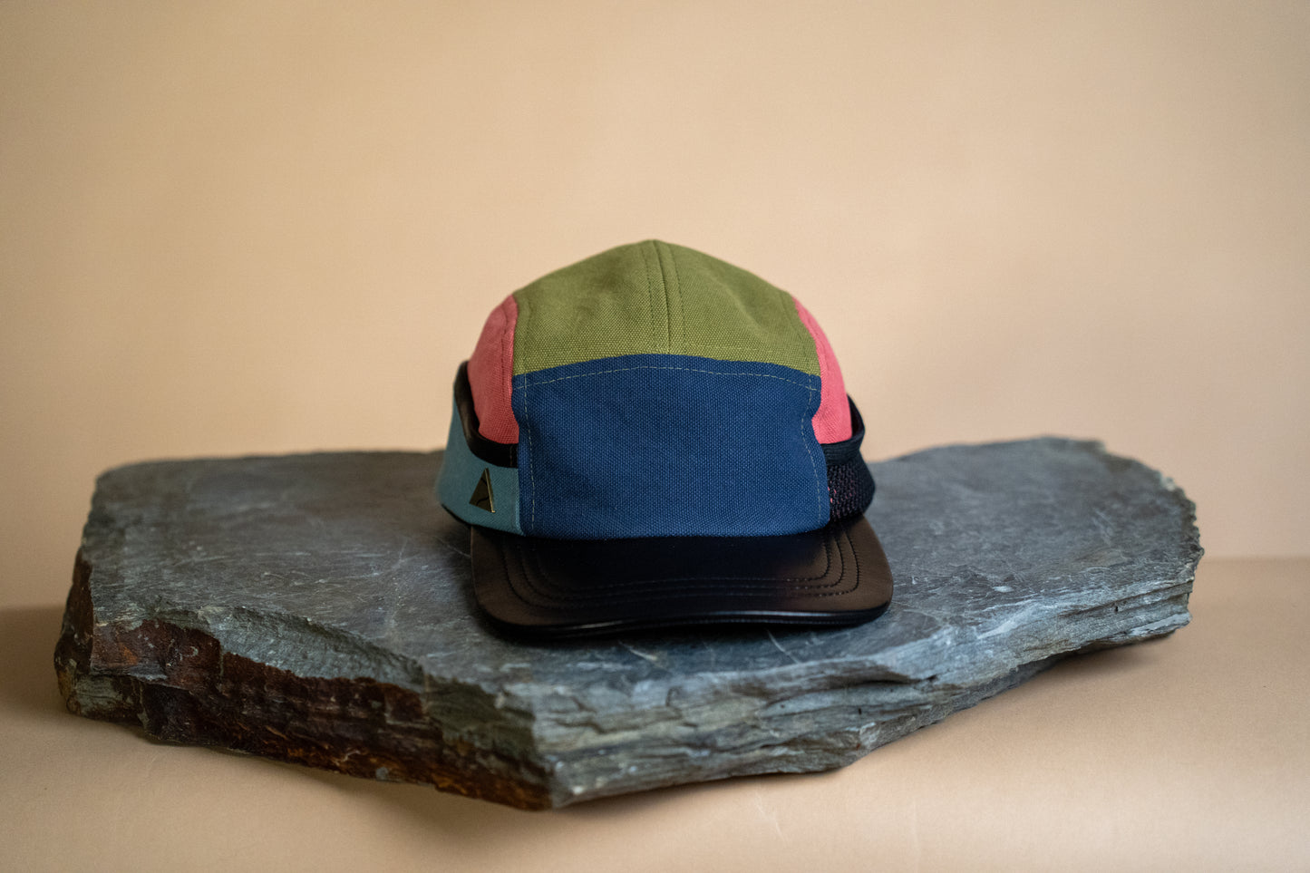 Ridgeline Utility Hat - Leather Multicolour Off-Cut