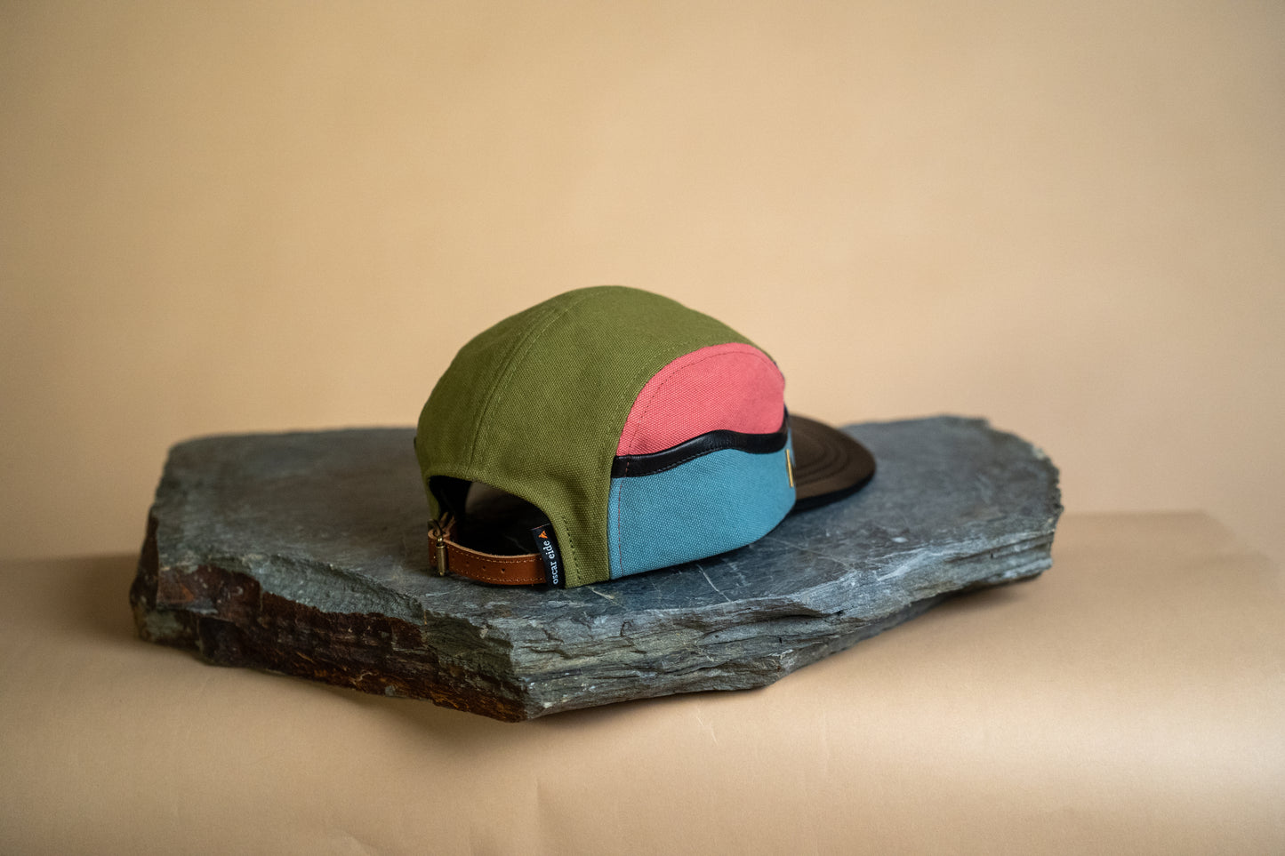 Ridgeline Utility Hat - Leather Multicolour Off-Cut
