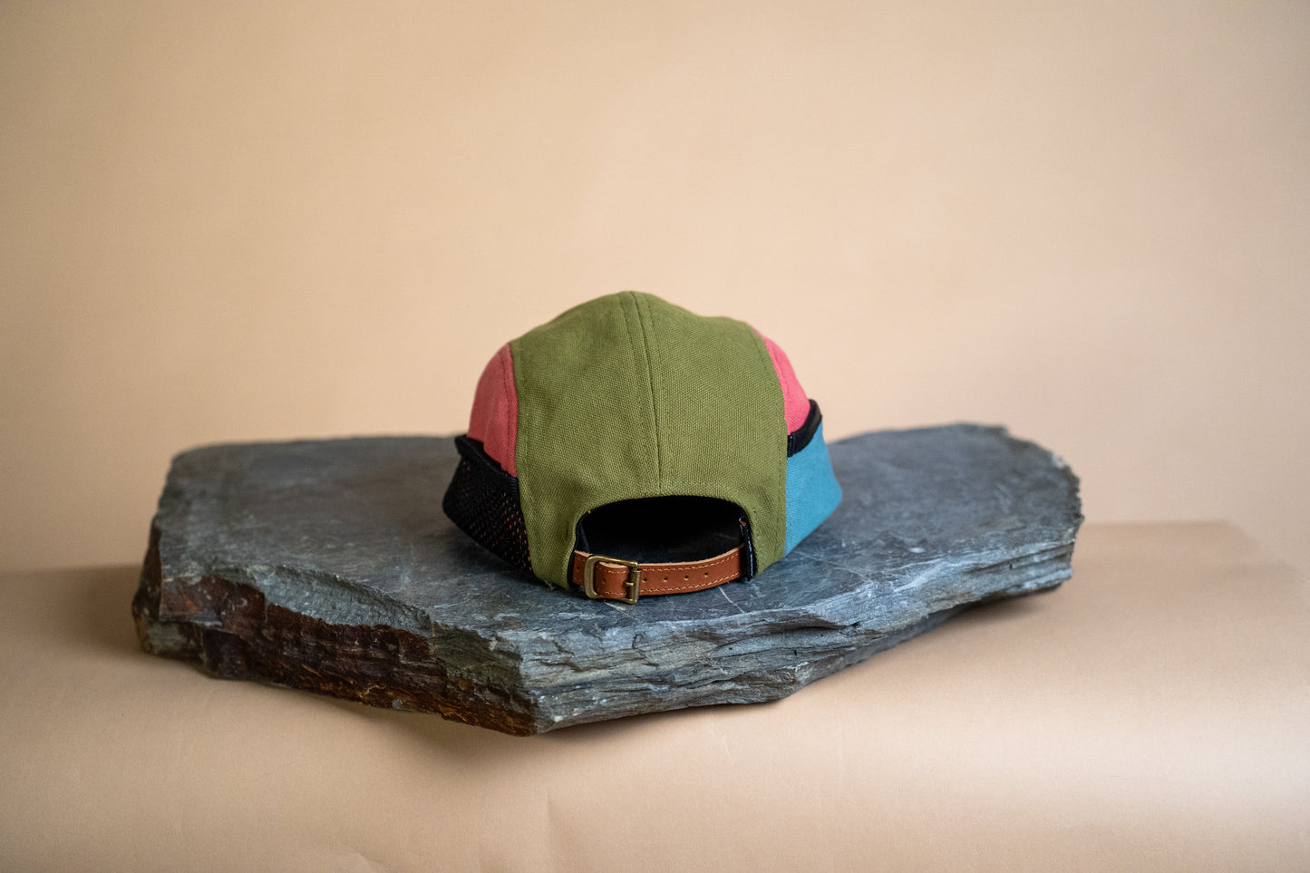 Ridgeline Utility Hat - Leather Multicolour Off-Cut