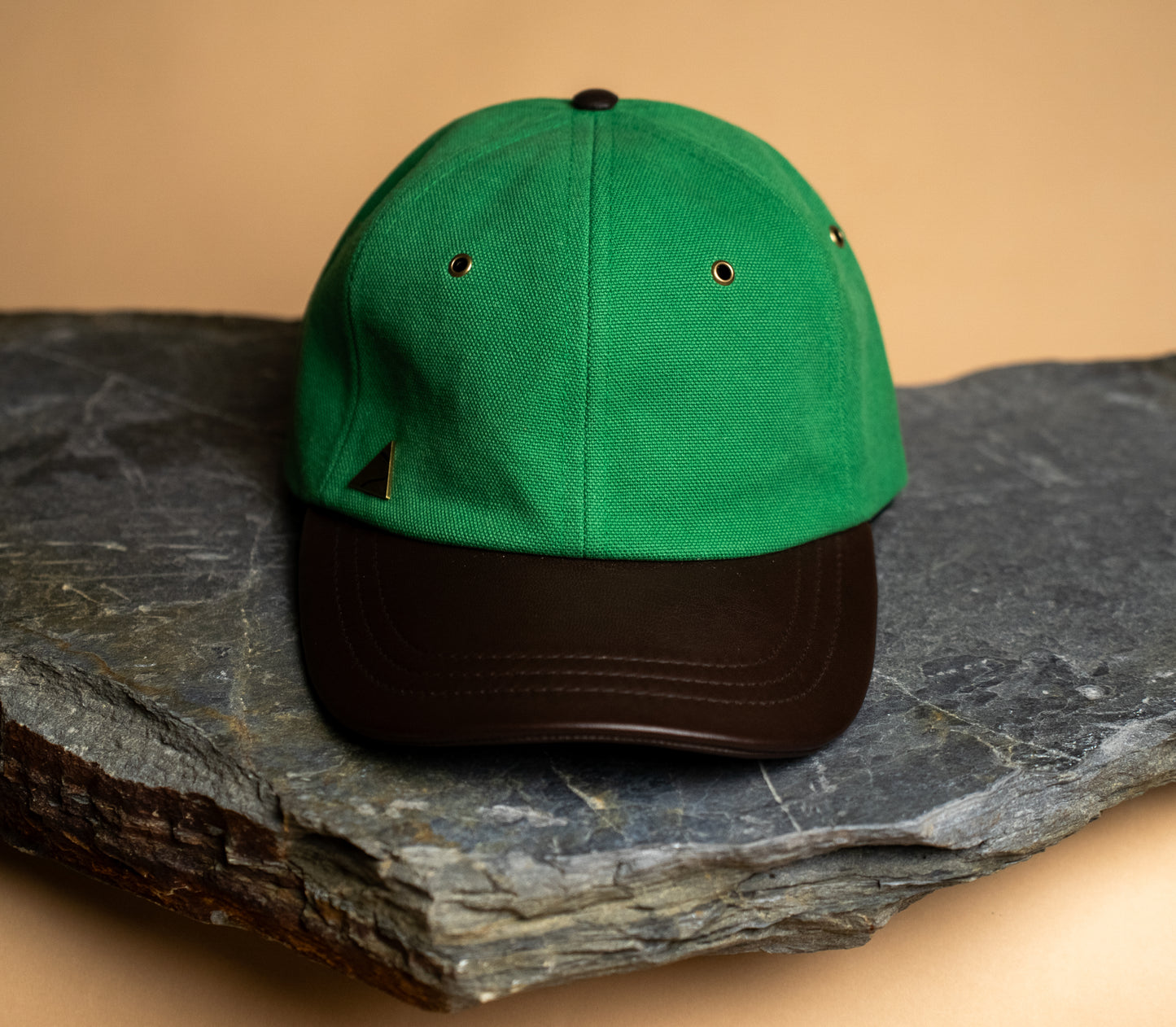 Fujikinbai Plum Purple Baseball Cap - Kākāriki Green