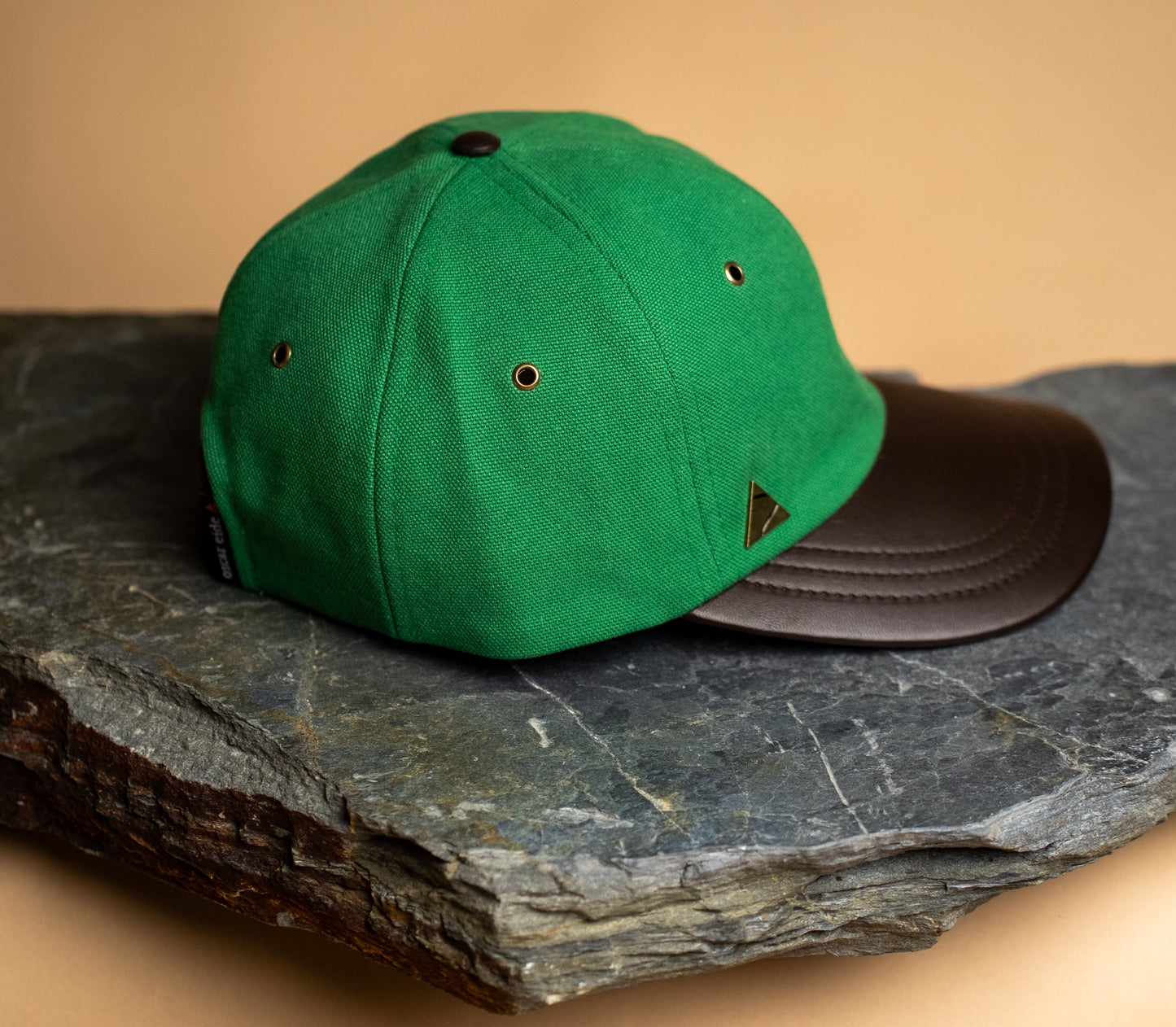 Fujikinbai Plum Purple Baseball Cap - Kākāriki Green