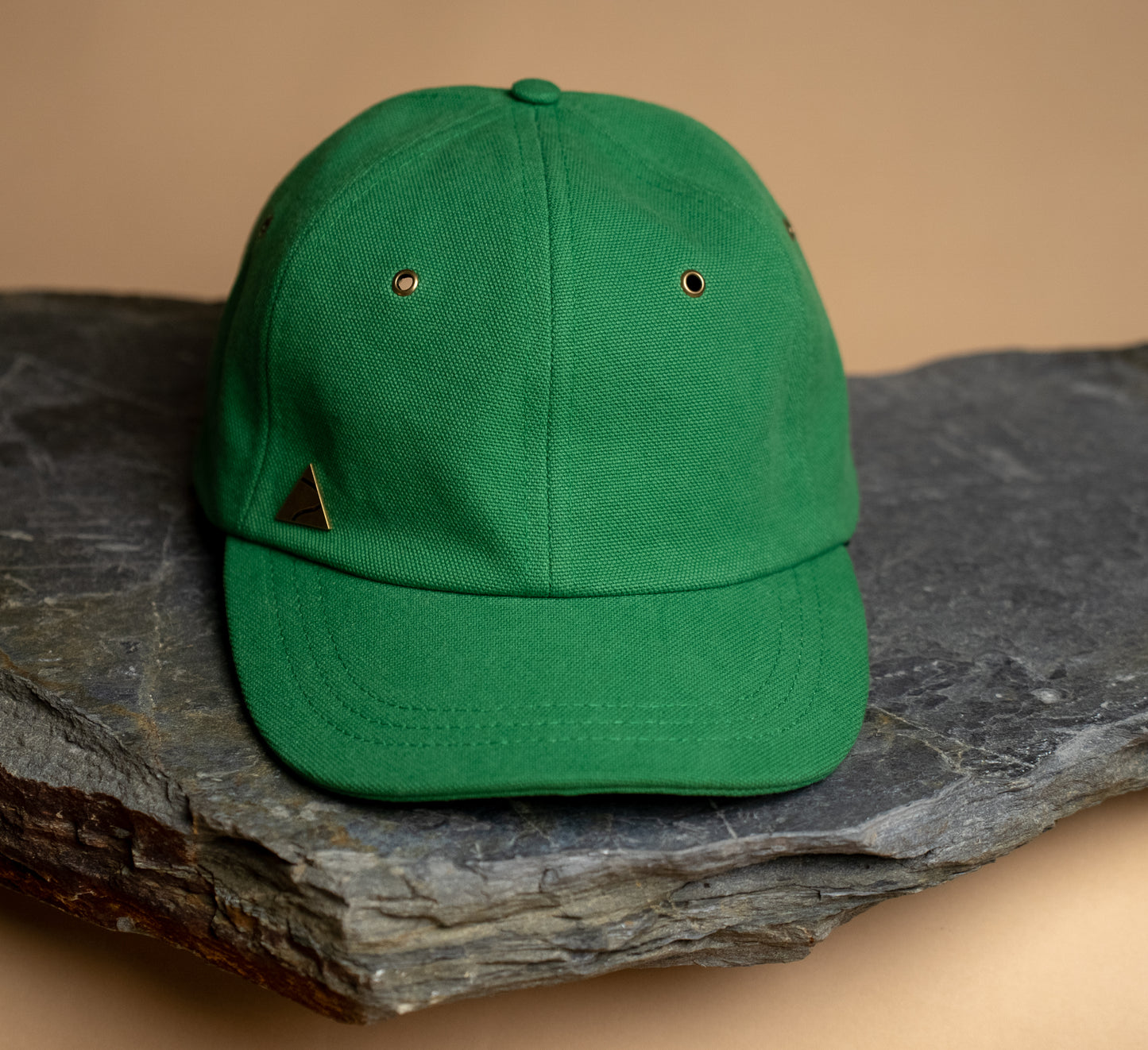 Fujikinbai Brass Logo Cap - Large Green