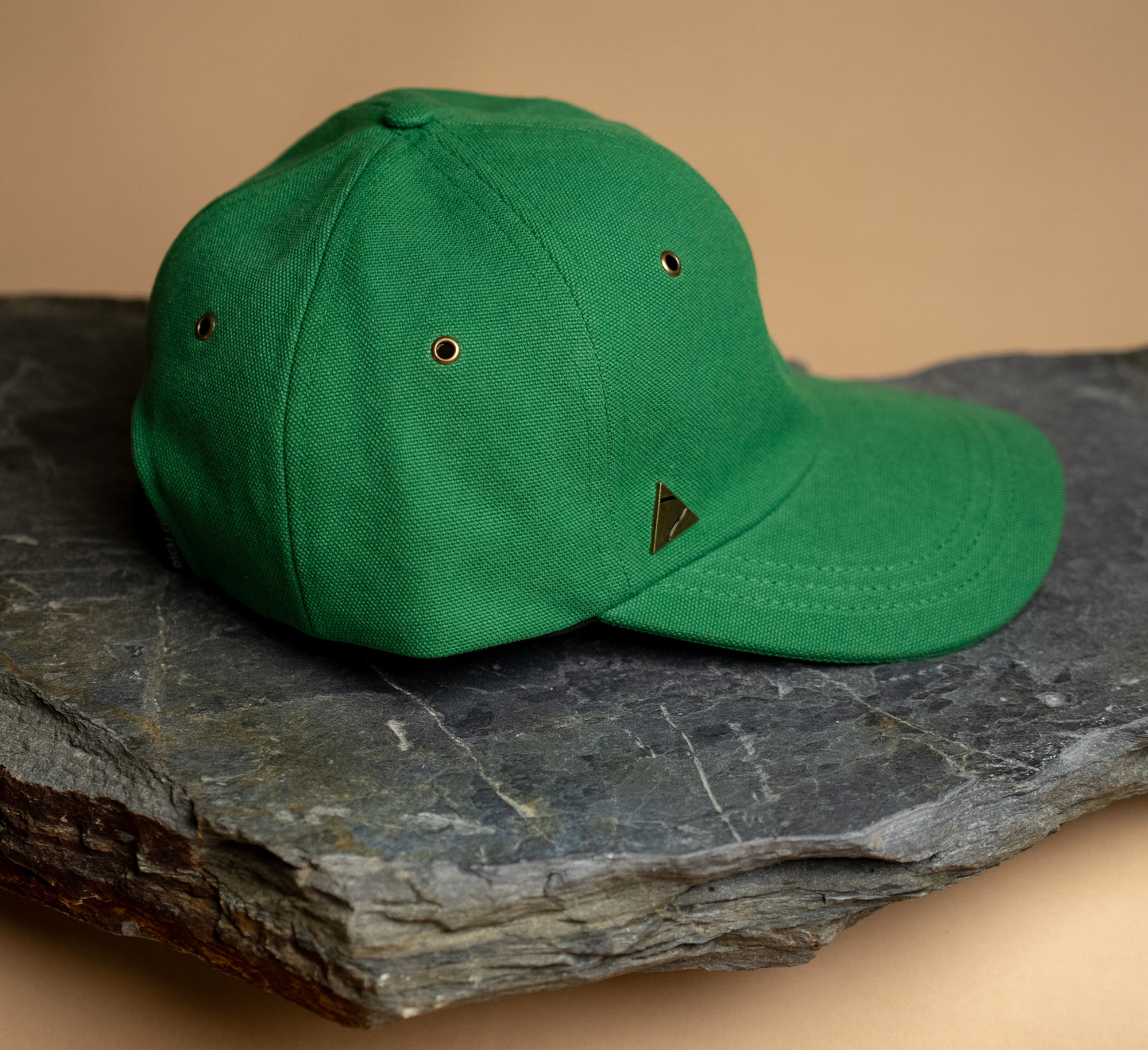 Fujikinbai Brass Logo Cap - Large Green