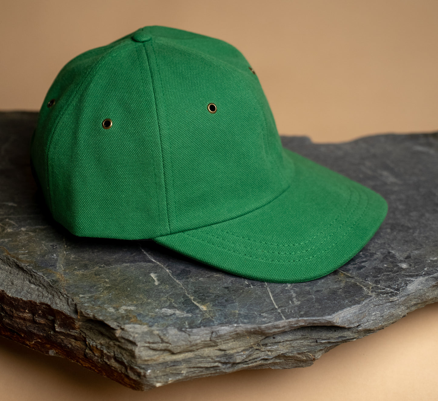Fujikinbai Brass Logo Cap - Large Green