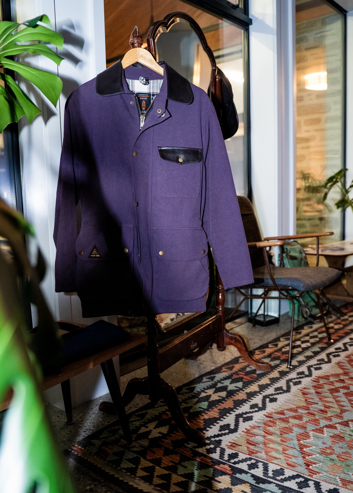 Heritage Jacket - Plum