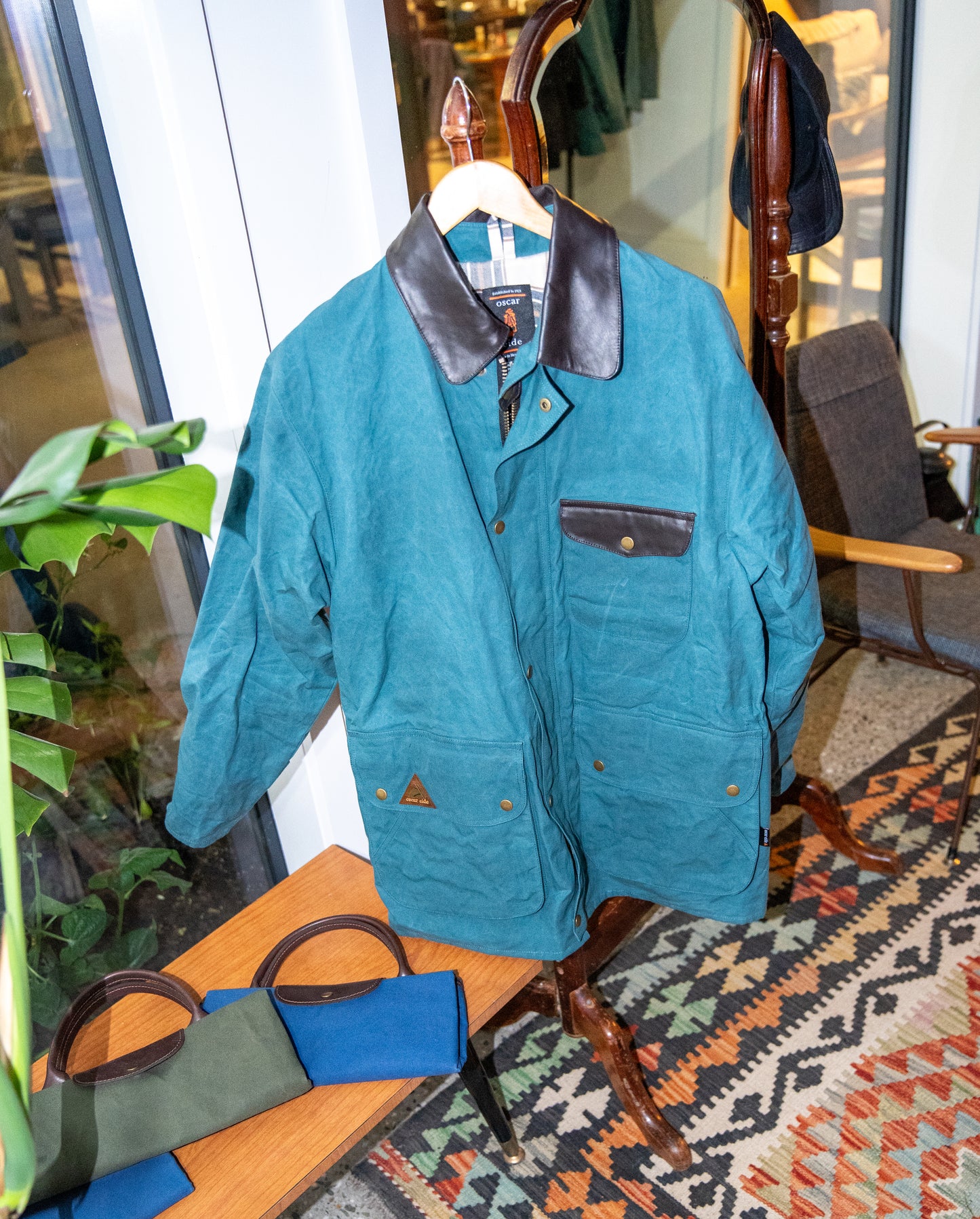 Waxed Heritage Jacket - Teal