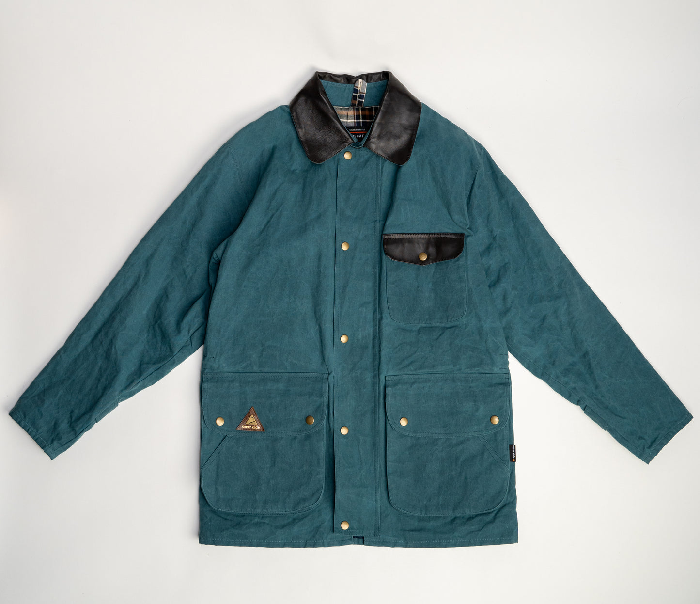 Waxed Heritage Jacket - Teal