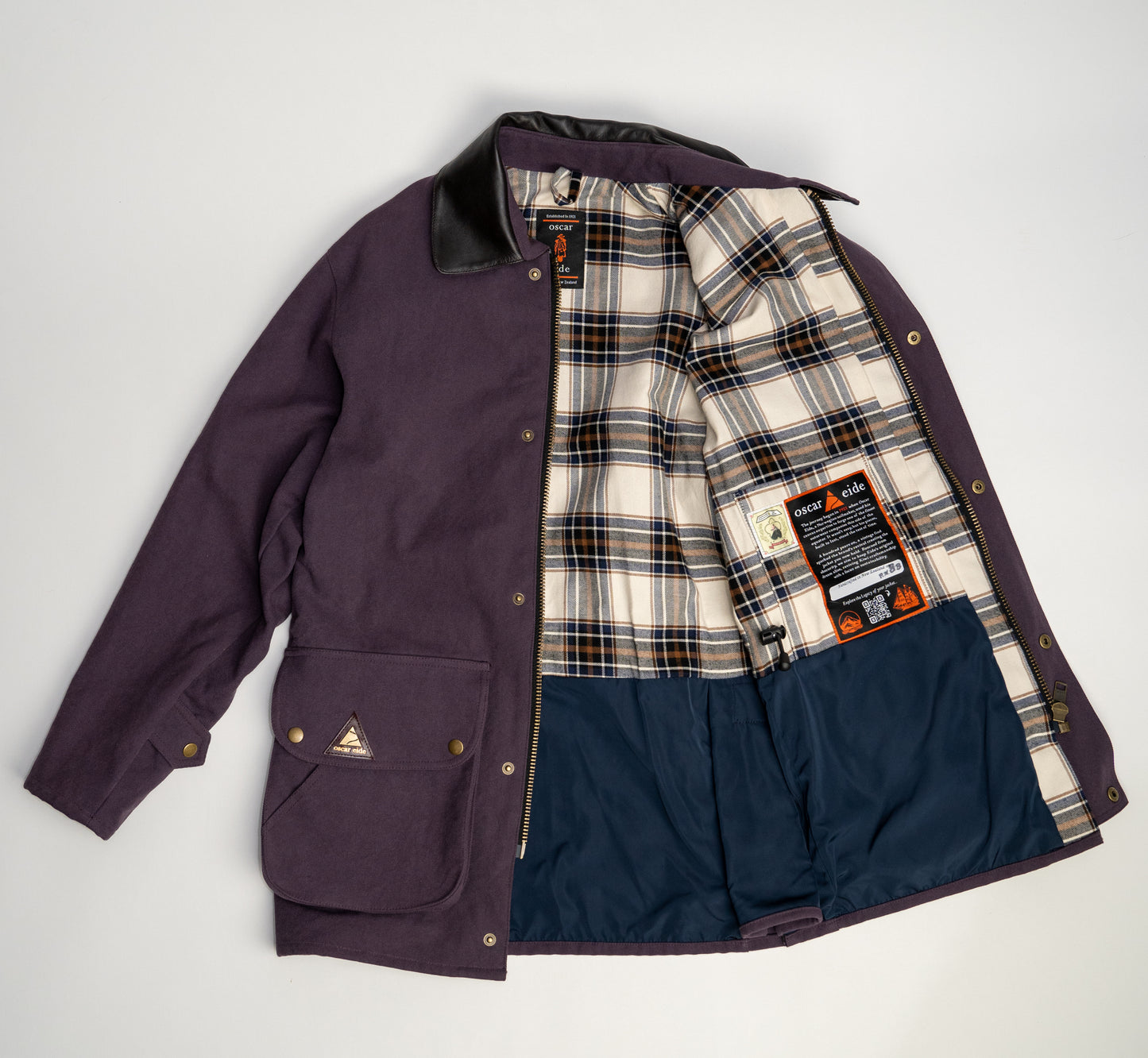 Heritage Jacket - Plum
